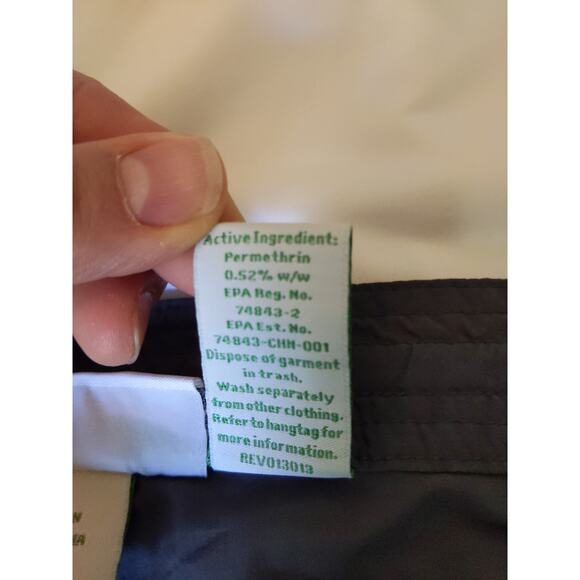 ExOfficio Insect Shield Hiking Pants 16 Bug Repellent Gray Outdoor Travel Women - Picture 7 of 8